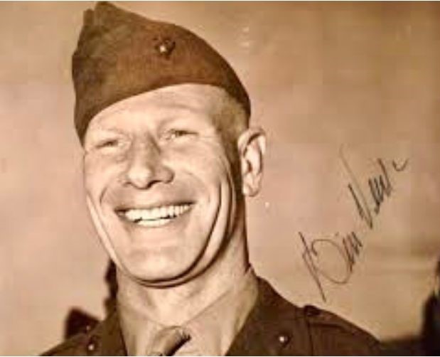 Bill Veeck's Memorable Picture while Serving in US Marines