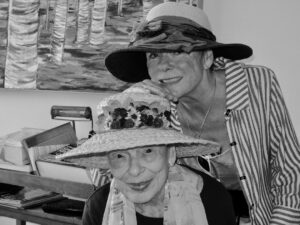 Mary Frances Veeck and her daughter, Marya Veeck