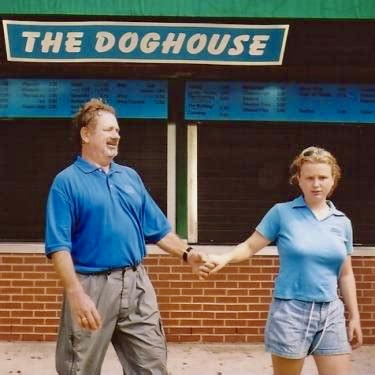 Mike Veeck and Rebecca Veeck Holding hands