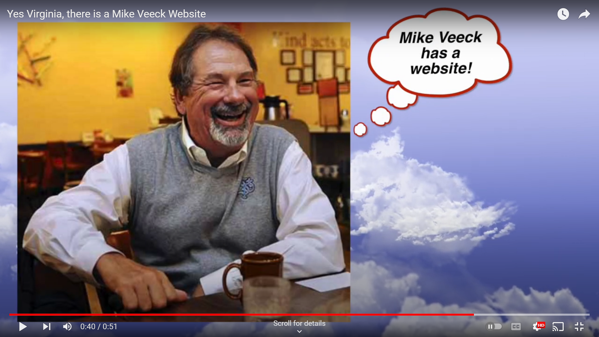 Yes Virginia, there is a Mike Veeck Website