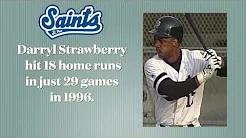 Darryl Strawberry St Paul Saints Home Runs